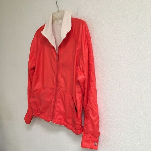 Vintage reversible nylon and terry cloth jacket M - Picture 3 of 8